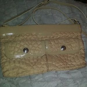 Vera Bradley khaki shoulder bag